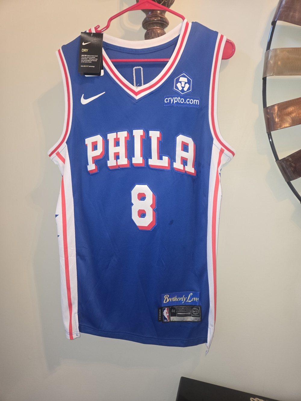 Nike PHILA #8 GEORGE Jersey